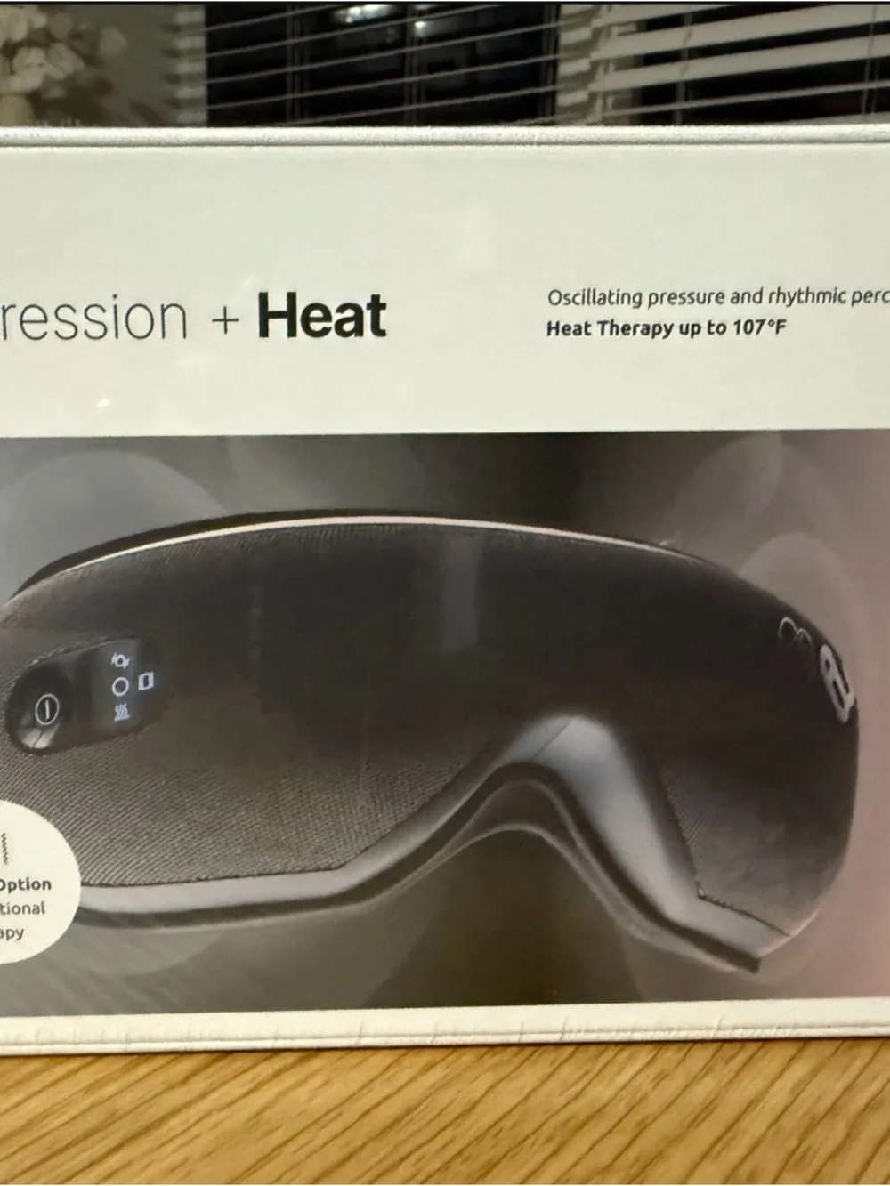 Migraine Relief Eye Mask - Soothing VR-Style Therapy